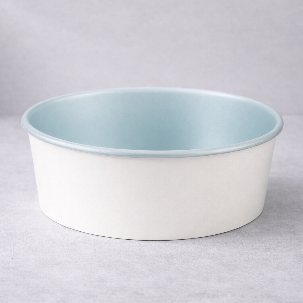 Salatschüssel aus Aluminium