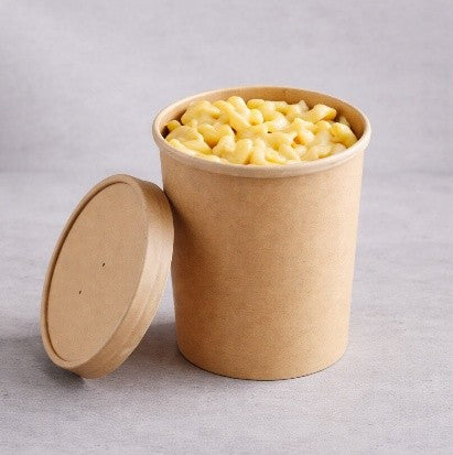 Suppenbecher aus Kraftpapier