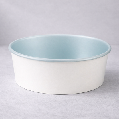 Salatschüssel aus Aluminium