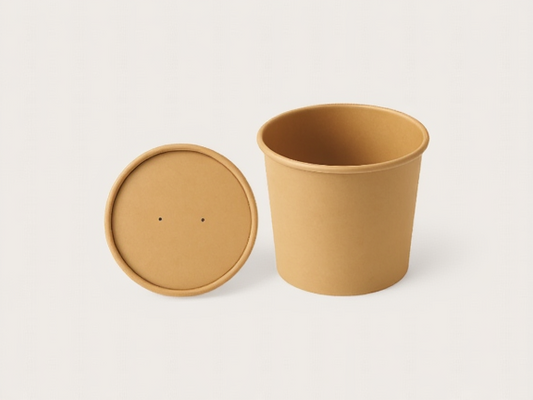 Kraft Paper Soup Cups