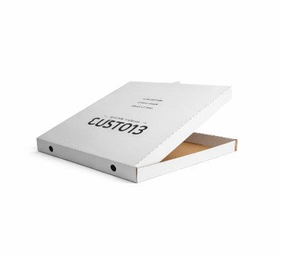 White Pizza Box