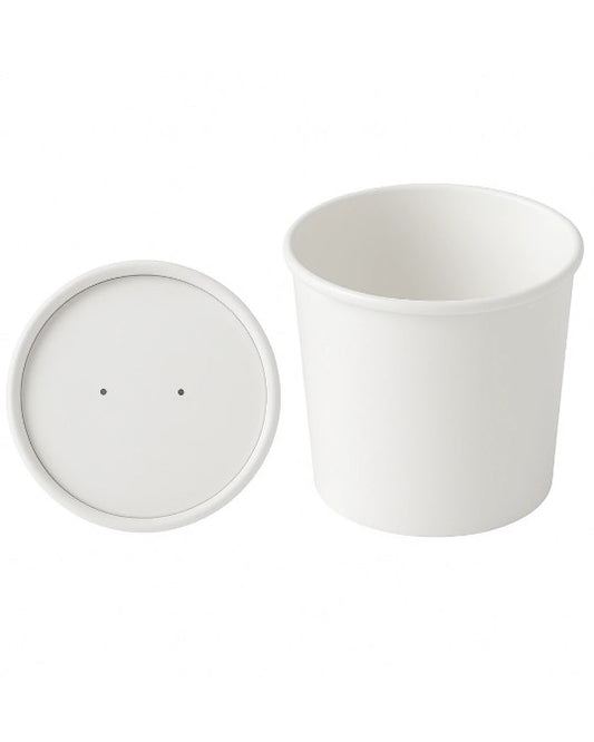 White Paper Soup Cups