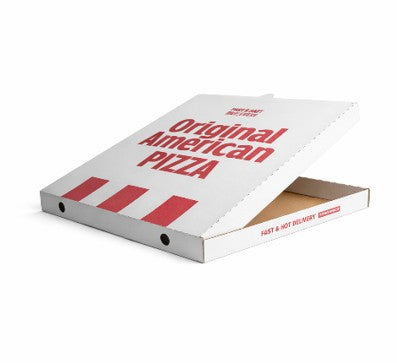 White Pizza Box